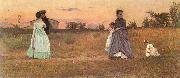 Sylvestro Lega The Betrothed oil painting